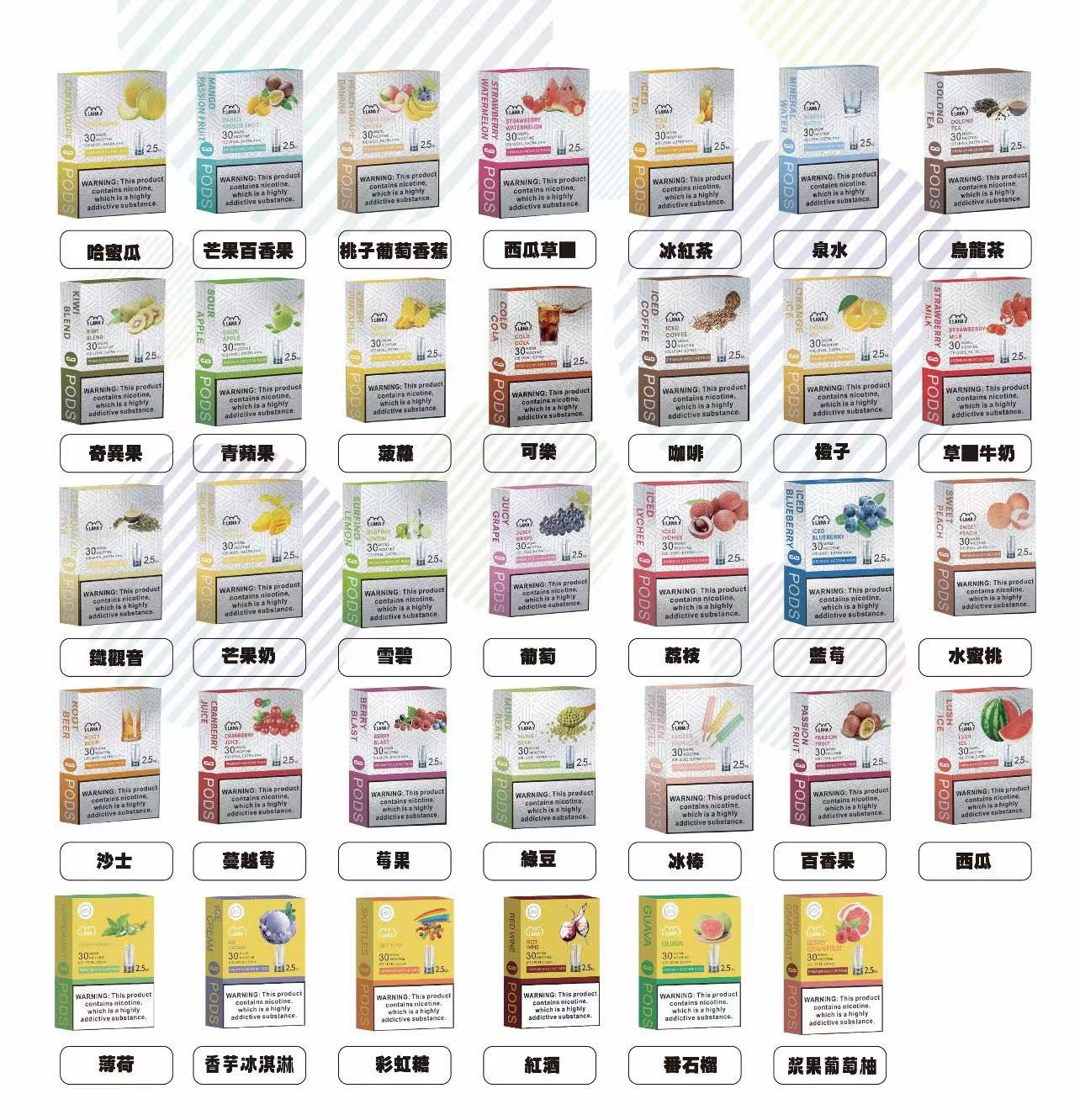 LANA煙彈 3入/一代通用 涼度冠軍♥️ 最低只要 每盒190元